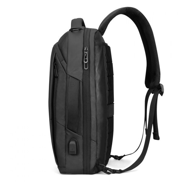 Городской слим рюкзак - сумка Mark Ryden Air для ноутбука 15.6' цвет черный MR9533 фото 4