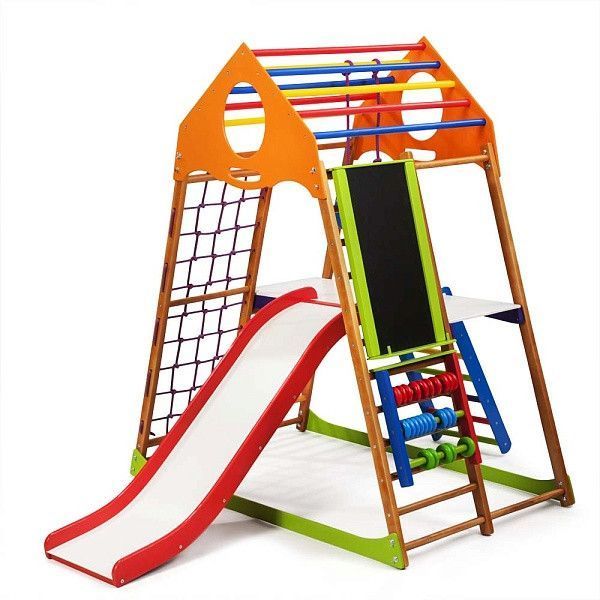 Домашній спортивний ігровий комплекс SportBaby KindWood Plus 3 фото 2