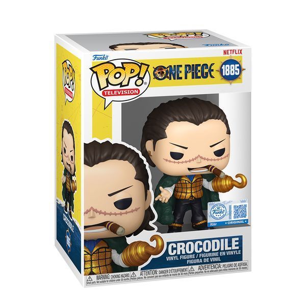 Игровая фигурка FUNKO POP! One Piece / Большой куш S1 Крокодайл 9,6 см 92036 фото 2