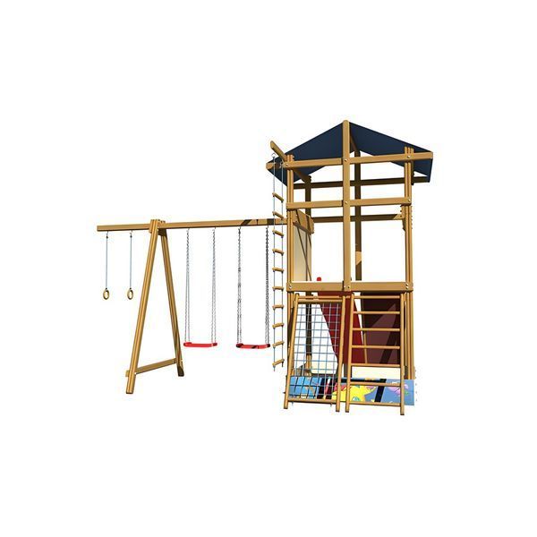 Детский уличный игровой комплекс SportBaby-10 450х400х315см фото 4