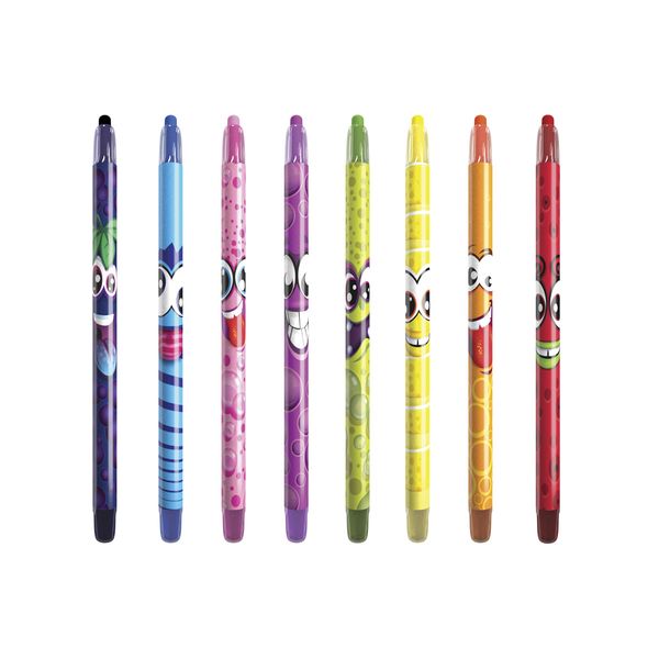 Набір ароматних воскових олівців для малювання Scentos - ВЕСЕЛКА (8 кольорів) фото 1