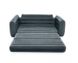 Велюровий надувний розкладний диван для сну Intex подвійний з узголів'ям 224х203х66 см 66552 фото 3