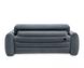 Велюровий надувний розкладний диван для сну Intex подвійний з узголів'ям 224х203х66 см 66552 фото 4