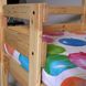 Двоярусне дерев'яне ліжко для підлітка Sportbaby 190х80 см лаковане babyson 3 фото 5