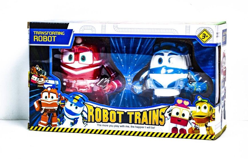 Набор фигурок "Паровозики Robot Trains" BL1898 фото 1
