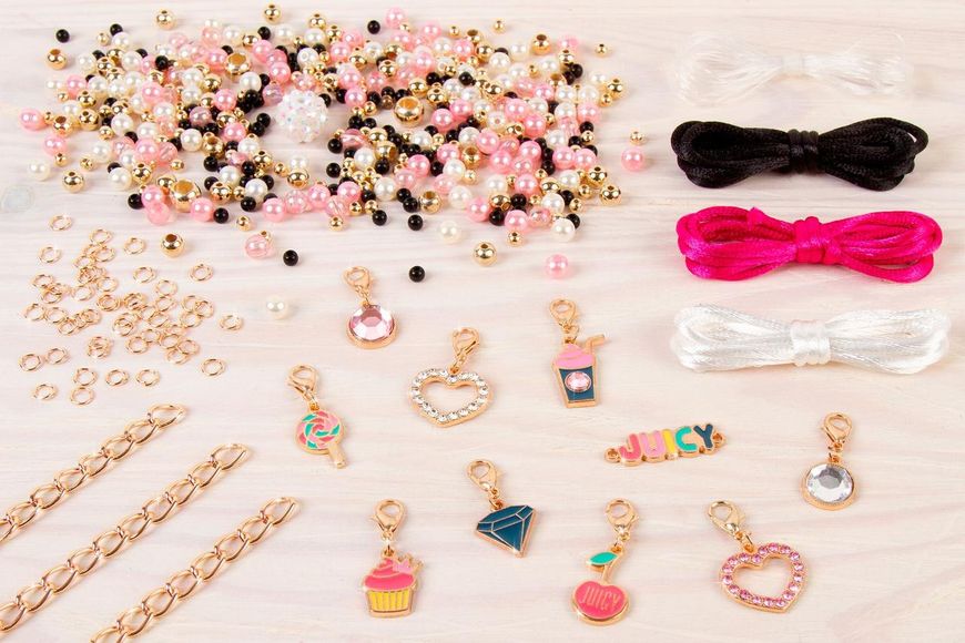 Juicy Couture Набор для создания шарм-браслетов «Розовый звездопад» фото 6
