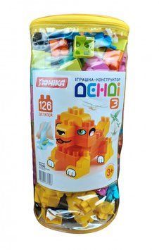 Детский конструктор Юника "Денди-3" 126 деталей 1306 фото 1