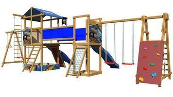 Дитячий ігровий комплекс SportBaby-13 960х400х315см фото 1