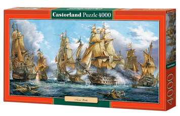 Пазли Castorland "Морська баталія" 4000 елементів 138 х 68 см C-400102 фото 1