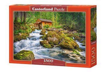 Пазлы Castorland "Мельница среди леса" 1500 элементов 68 х 47 см С-151783 фото 1