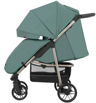 Прогулянкова коляска з дощовиком та кошиком Carrello Echo CRL-8508 Emerald Green фото 1