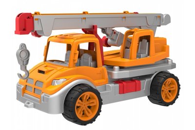 Игрушечный автокран ТехноК оранжевый 57 см оранжевый 3695 фото 1