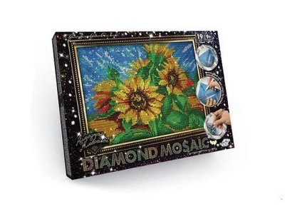 Алмазна мозаїка Danko Toys Diamond Mosaic Соняшник DM-02-02 фото 1