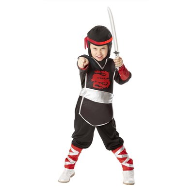 Дитячий тематичний костюм (наряд) "Ніндзя" від 3-6 років фото 1
