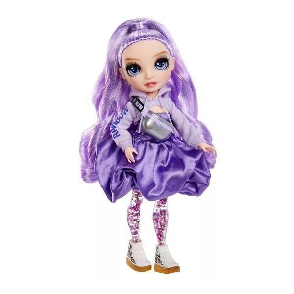 Кукла RAINBOW HIGH с артикуляцией серии "Sparkle & Shine" Виола с аксессуарами 28 см фото 2