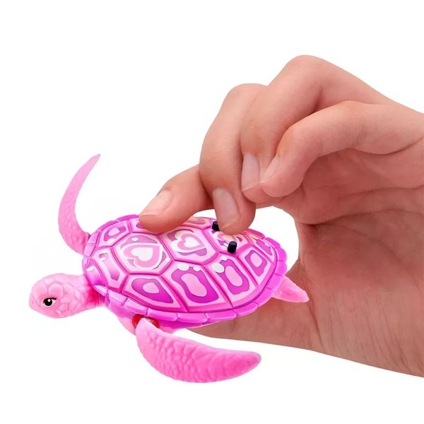 Интерактивная игрушка ROBO ALIVE – Робочерепаха розовая фото 4