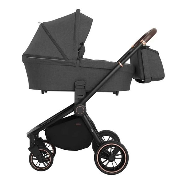 Универсальная детская коляска 2 в 1 с дождевиком Carrello Epica CRL-8510/1 Iron Grey фото 7