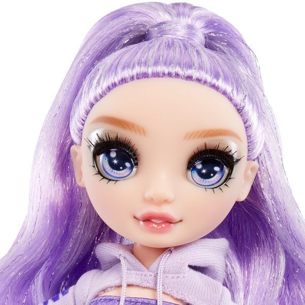 Кукла RAINBOW HIGH с артикуляцией серии "Sparkle & Shine" Виола с аксессуарами 28 см фото 4