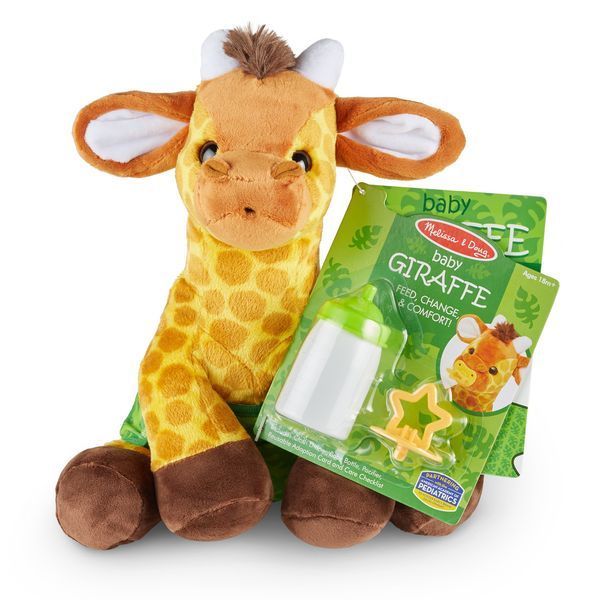 Плюшевий малятко-жираф 26 см Melissa & Doug MD30452 фото 3