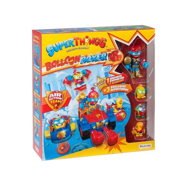 Ігровий набір SUPERTHINGS серії "Kazoom Kids" S1 Балун - Боксер (3 машинки, Казум-кід, 3 фігурки) фото 10