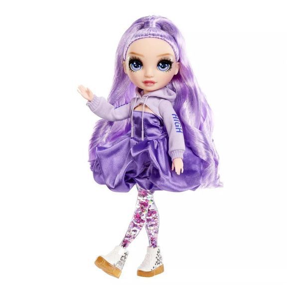 Кукла RAINBOW HIGH с артикуляцией серии "Sparkle & Shine" Виола с аксессуарами 28 см фото 3