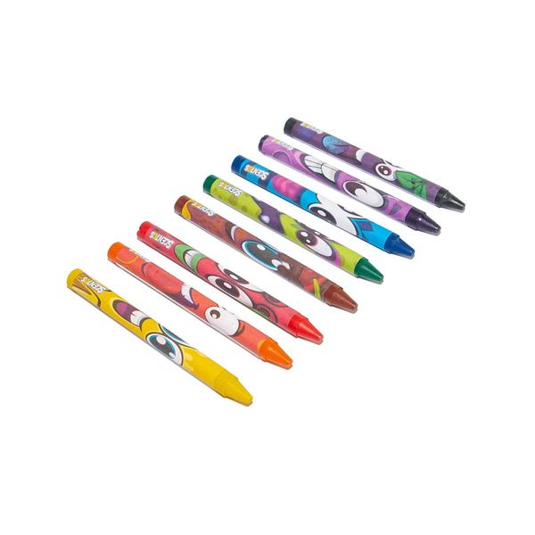 Ароматный набор для творчества Scentos - Забавная компания (карандаши, маркеры, наклейки, раскраска) фото 3