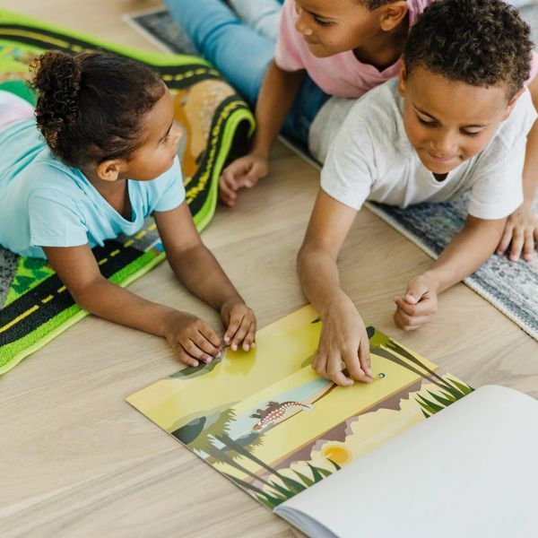 Многоразовые наклейки со сценами Melissa & Doug &laquo;Места обитания животных&raquo; 5 сцен и 150 наклеек MD14196 фото 4