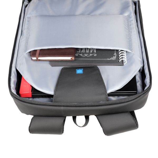 Міський рюкзак в патріотичному стилі Mark Ryden Biz UA XL для ноутбука 17.3' чорний 17 літрів MR9008SJ фото 7