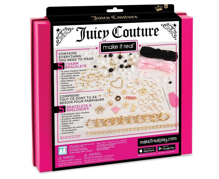 Juicy Couture Набір для створення шарм-браслетів «Королівський шарм» фото 2