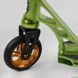 Трюковий самокат Best Scooter Snake`n`Skull HIC-система, пеги, анод, колеса 110 мм зелений BS-7525 фото 4
