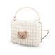 Набір для творчості для дівчинки від 6 років BrushMe Pom Pom Bag &laquo;Білий ведмедик&raquo; квадратний фото 1