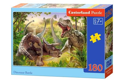 Пазли Castorland "Динозаври" 180 елементів 32 х 32 см B-018413 фото 1