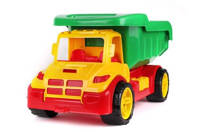 Іграшкова вантажівка ТехноК Атлант 51 см жовта 1011 фото 1