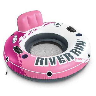 Детский надувной круг Intex для плавания River Run с ручками и сеточкой 135см 56824 EU фото 1