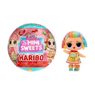 L.O.L. SURPRISE! Игровой набор - сюрприз с куклой в яйце серии "Loves Mini Sweets" Haribo с аксессуарами фото 1