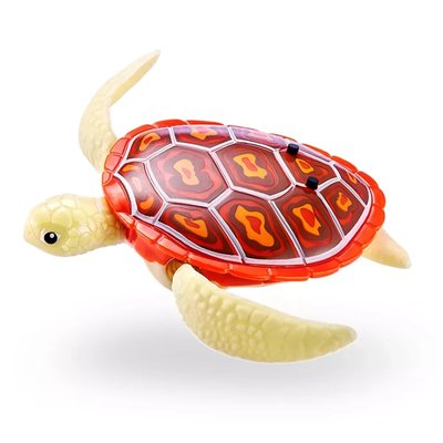 Інтерактивна іграшка ROBO ALIVE – Робочерепаха помаранчева фото 1