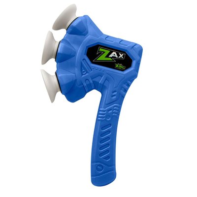 Іграшкова метальна сокира з присосками серії "Air Storm" ZAX синій фото 1