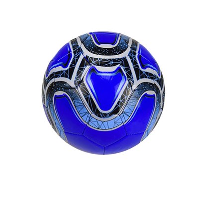 Футбольный мяч №5 Bambi Spider TPU диаметр 21 см Синий FB20146 фото 1