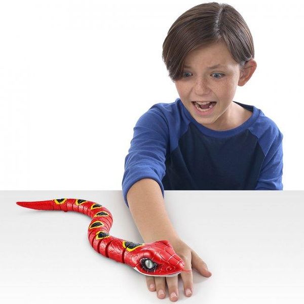 Інтерактивна роботизована іграшка серії Robo Alive "Червона змія" фото 4