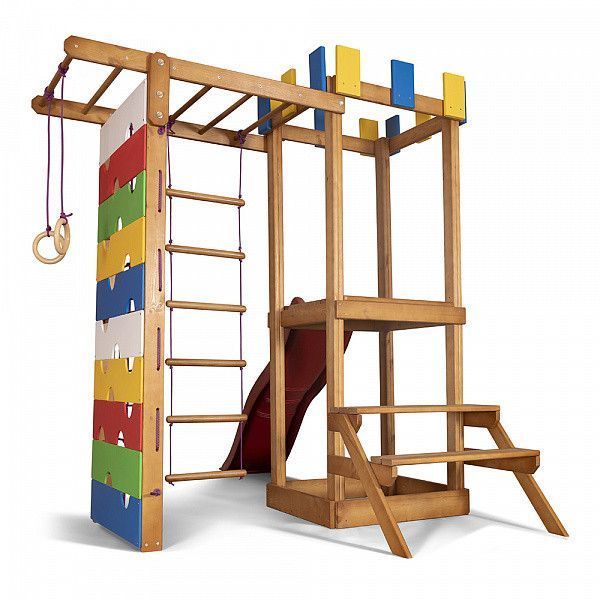 Детский уличный игровой комплекс SportBaby Babyland-14 230х75х210см фото 5