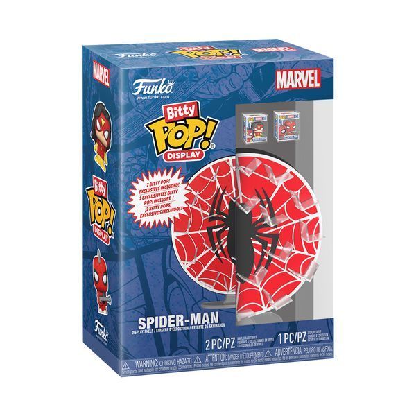 Дисплей для колекціонування BITTY POP! Marvel Людина-павук на 18 місць +2 фігурки 85512 фото 2