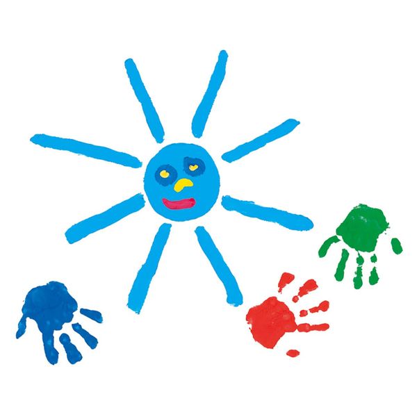 Пальчиковые краски серии "Эко" - Мои первые рисунки 4 цвета, в пластиковых баночках фото 4