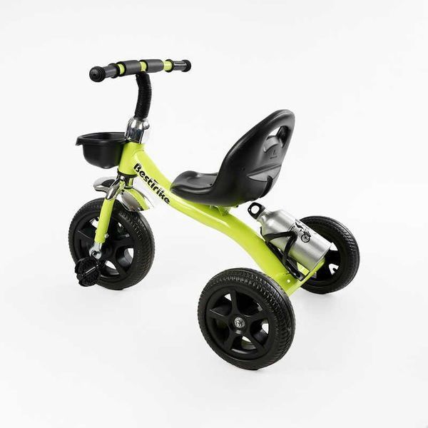 Дитячий триколісний велосипед 10" Best Trike колеса EVA сталева рама зелений BS-11823 фото 3
