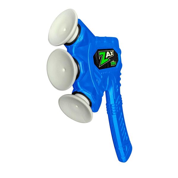 Іграшкова метальна сокира з присосками серії "Air Storm" ZAX синій фото 2