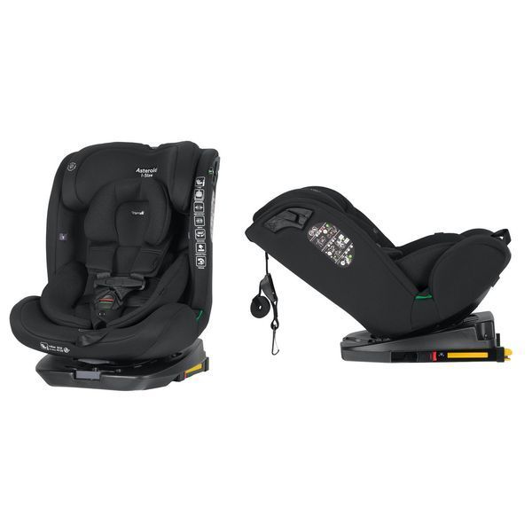 Детское автокресло CARRELLO Asteroid CRL-17001 Space Black i-Size 0+1/2/3 ISOFIX с поворотом фото 2