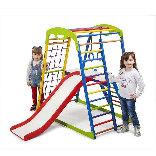 Домашній розвиваючий спортивний куточок SportBaby SportWood Plus 2 фото 5