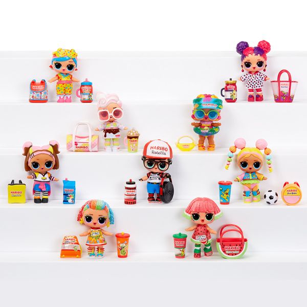 L.O.L. SURPRISE! Игровой набор - сюрприз с куклой в яйце серии "Loves Mini Sweets" Haribo с аксессуарами фото 6