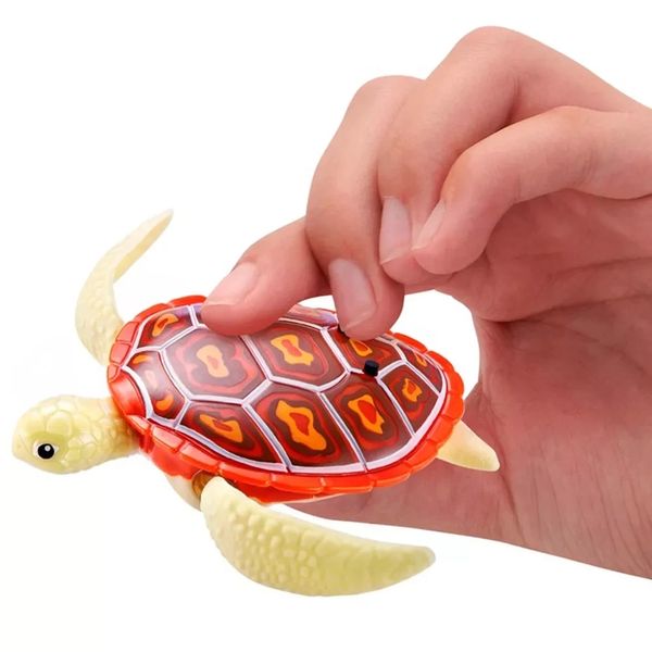 Интерактивная игрушка ROBO ALIVE – Робочерепаха оранжевая фото 4