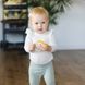 Брязкальце з прорізувачем 0м+ Babyono Левеня бежеве фото 3