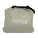 Велюровый надувной матрас для отдыха и сна Intex одинарный с электронасосом 99х191х33см 67766 фото 4